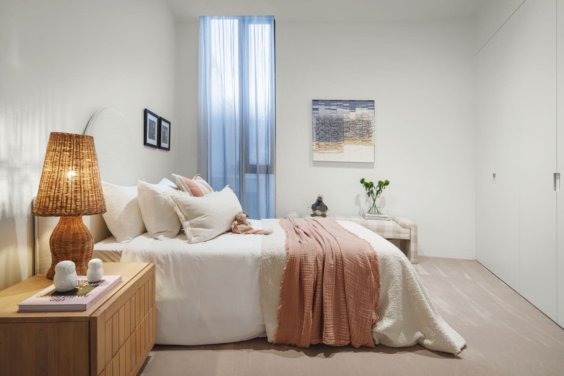Second bedroom with built-in robes